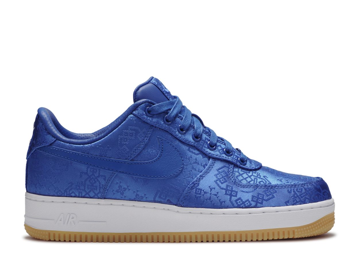 CLOT x Air Force 1 PRM 'Royal Silk'