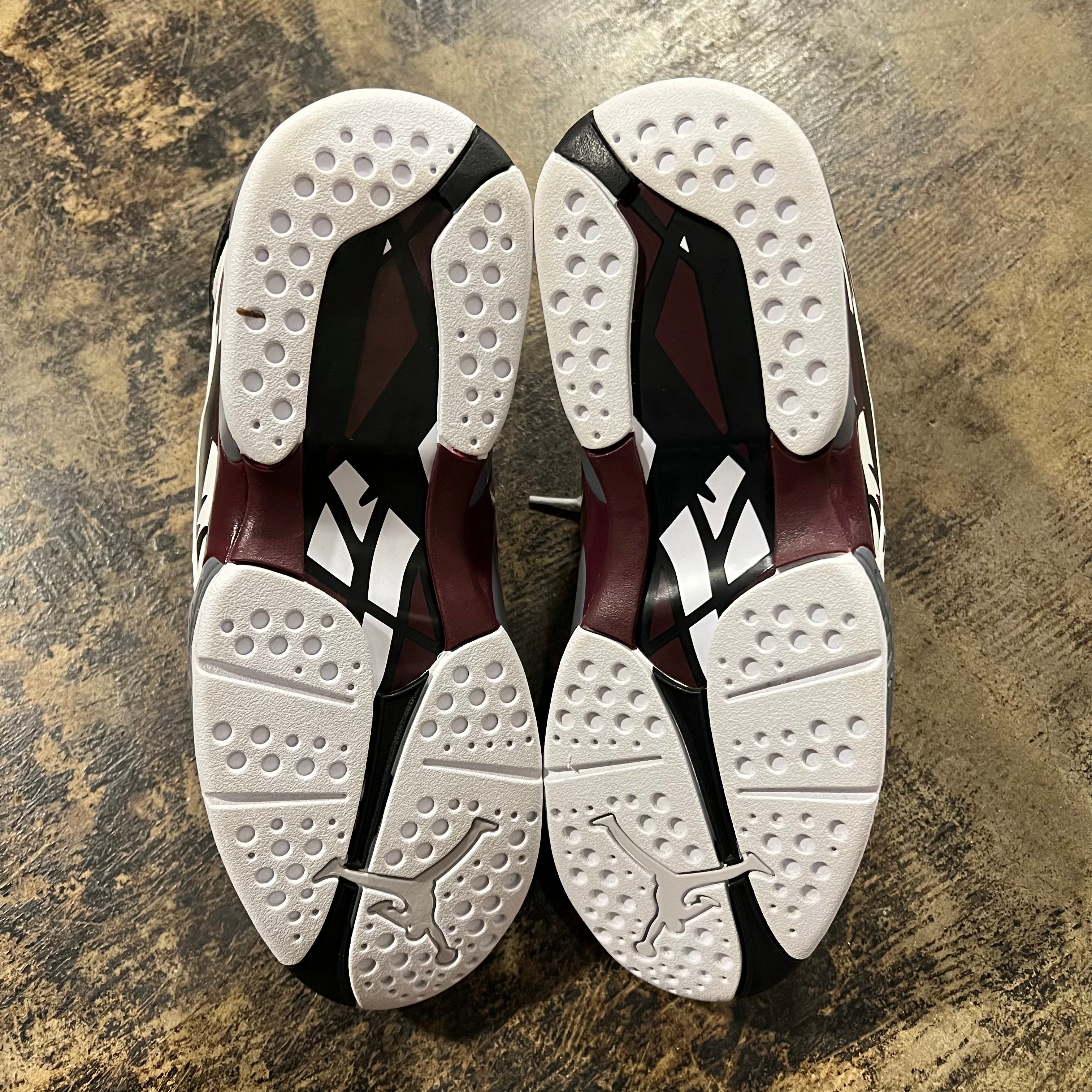 WMNS AIR JORDAN 8 RETRO 'BURGUNDY' (WORN)