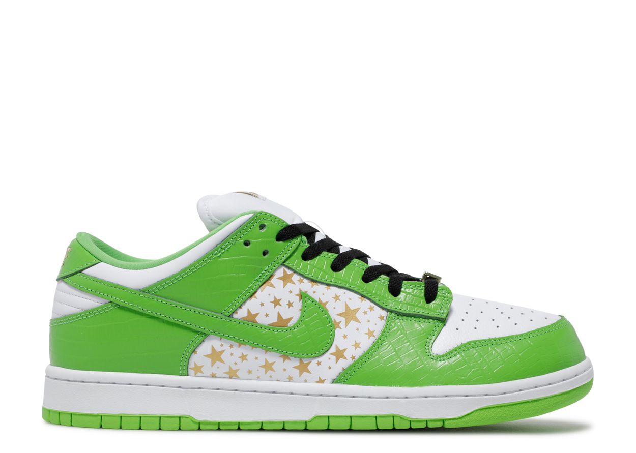 Supreme x Dunk Low OG SB QS 'Mean Green' WORN