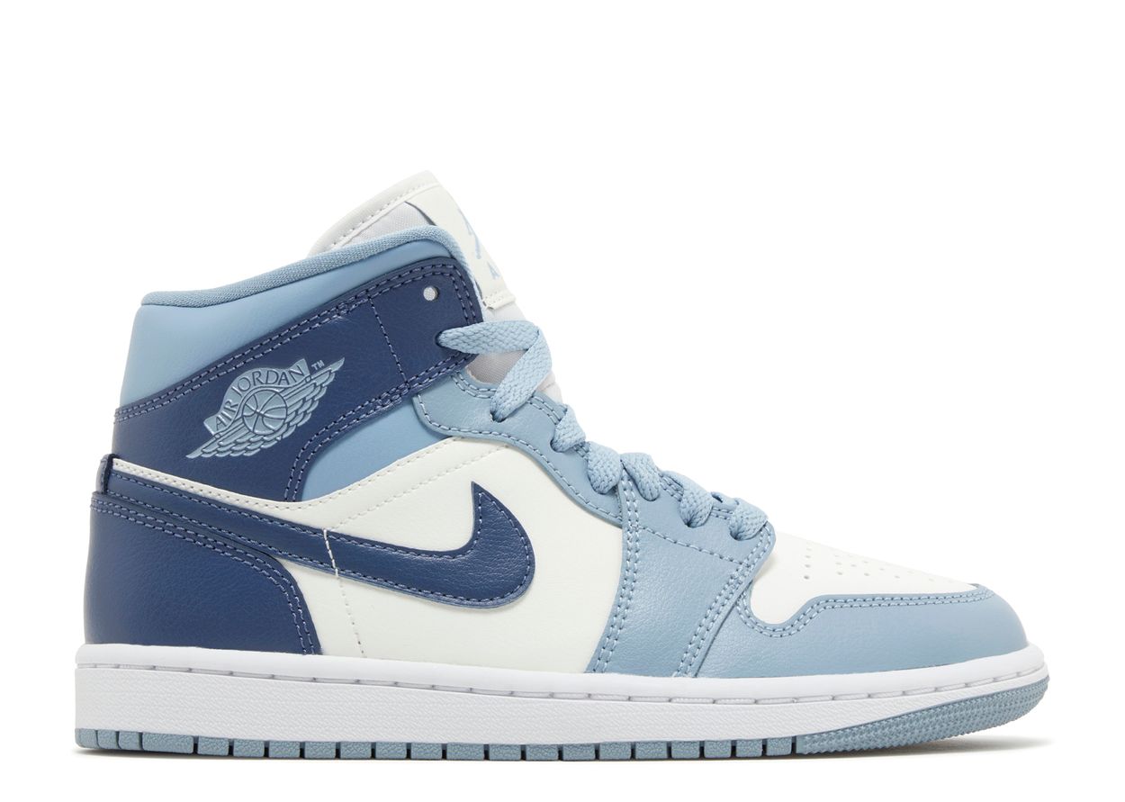 WMNS AIR JORDAN 1 MID 'DIFFUSED BLUE'