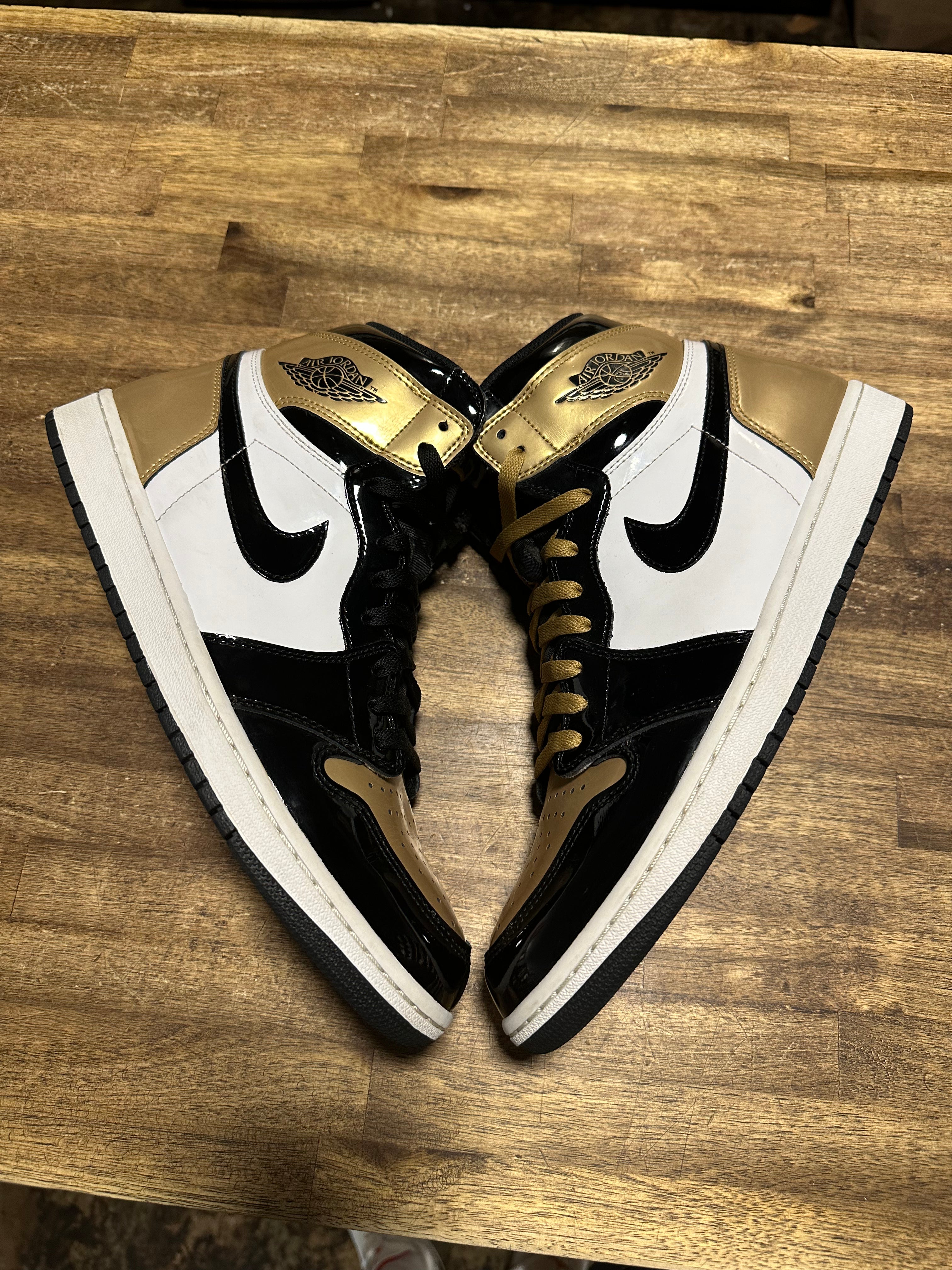 Jordan 1 Retro High OG NRG 'Gold Toe' (WORN)