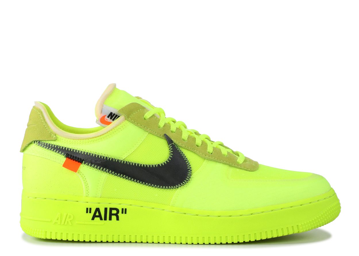 OFF-WHITE X AIR FORCE 1 LOW 'VOLT' (WORN)